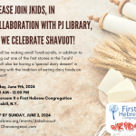 J-Kids Shavuot Program