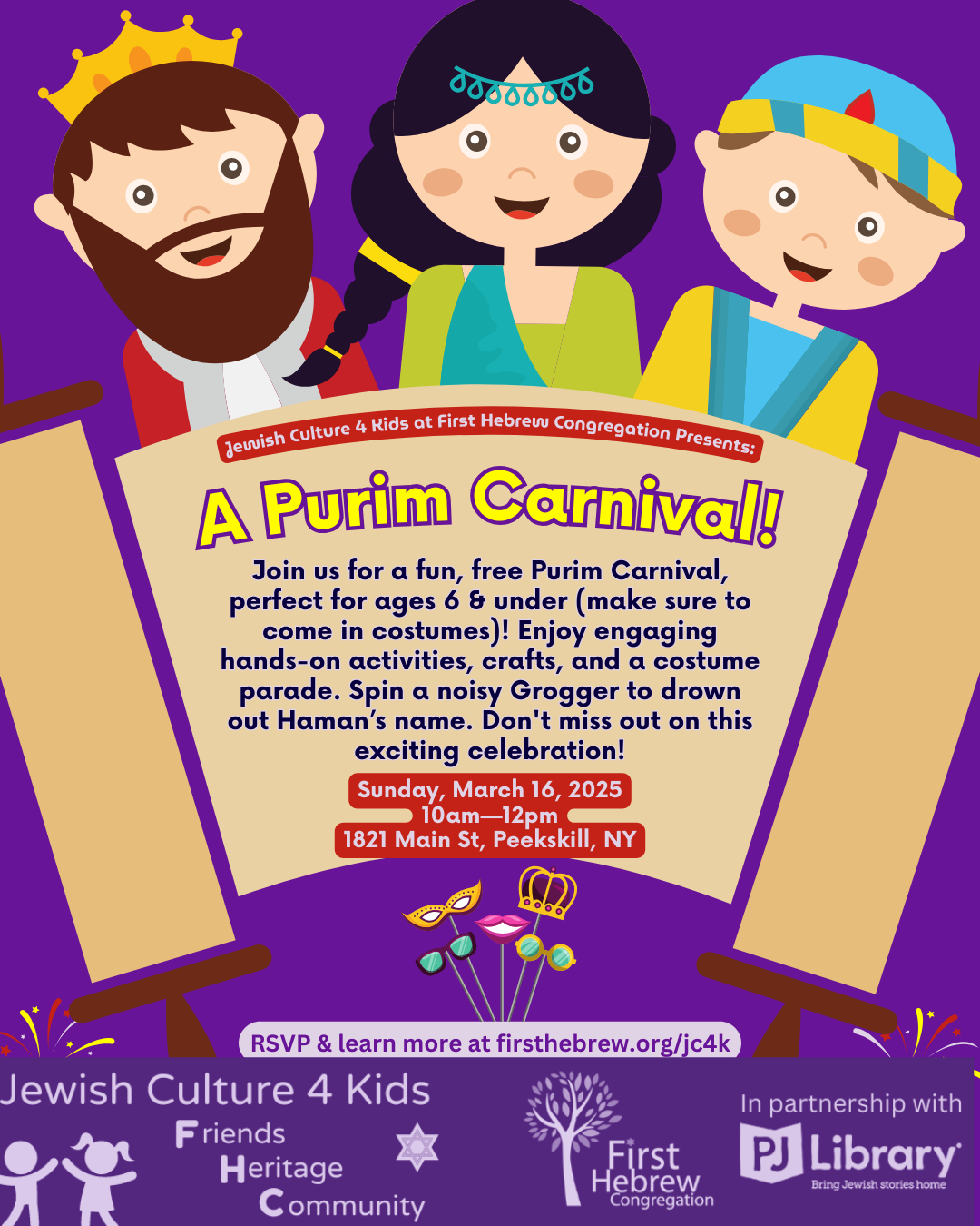 JC4K Purim Carnival!